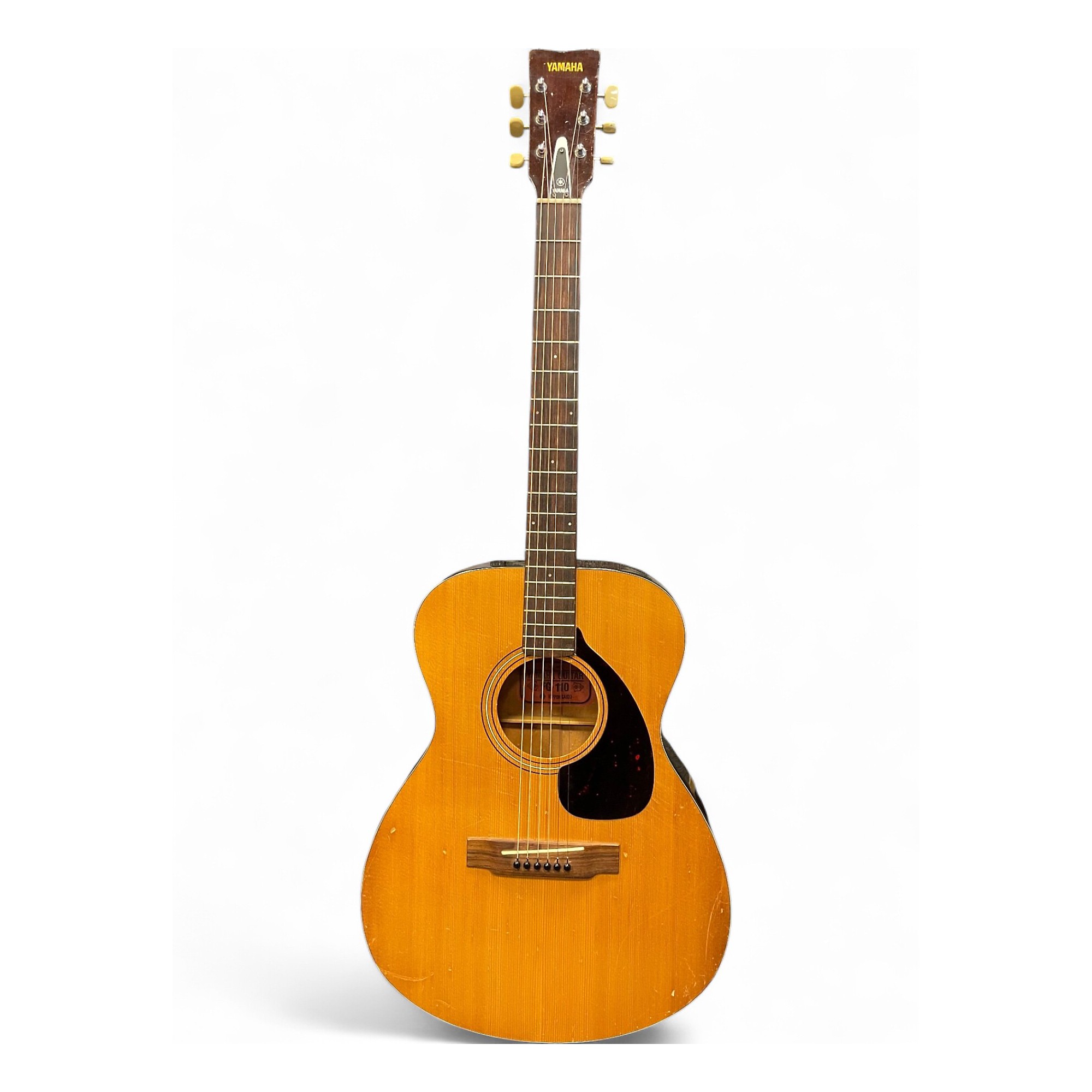 Used Yamaha FG110 Nippon Gakki Natural Acoustic Guitar Natural