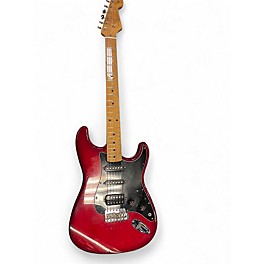 Used Fender Player Stratocaster HSS Candy Red Burst Solid Body Electric Guitar