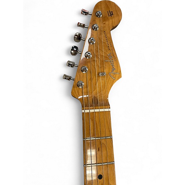 Used Fender Player Stratocaster HSS Candy Red Burst Solid Body Electric Guitar