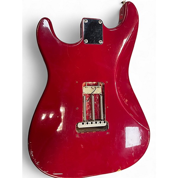 Used Fender Player Stratocaster HSS Candy Red Burst Solid Body Electric Guitar