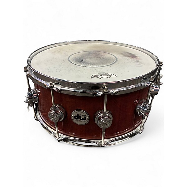 Used DW 6.5X14 Collector's Series Purple Heart VLT Purple Heart Drum