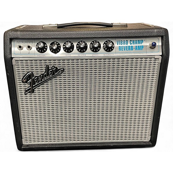 Used Fender 68 Vibro Champ Tube Guitar Combo Amp