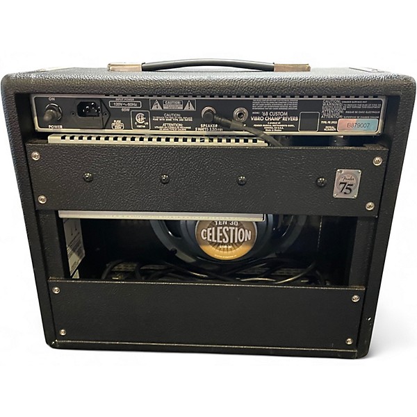 Used Fender 68 Vibro Champ Tube Guitar Combo Amp