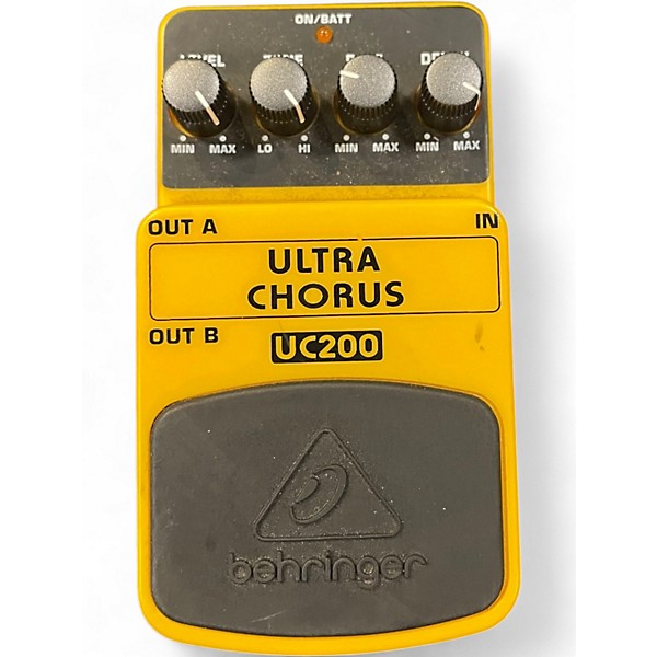 Used Behringer UC200 Stereo Chorus Effect Pedal