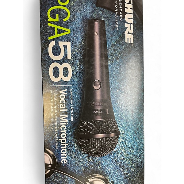 Used Shure PGA58LC Dynamic Microphone