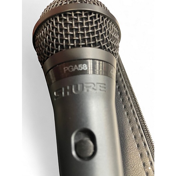Used Shure PGA58LC Dynamic Microphone