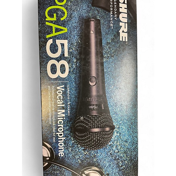 Used Shure PGA58LC Dynamic Microphone