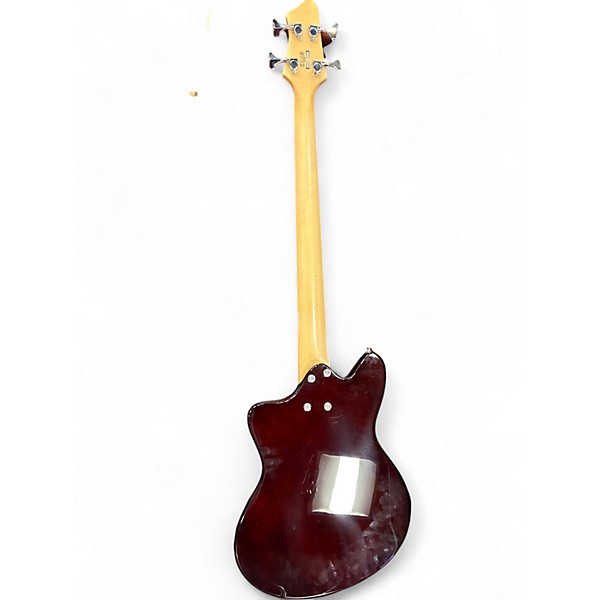 Used 2008 Ibanez Jet King JTKB200 Brown Sunburst Electric Bass Guitar