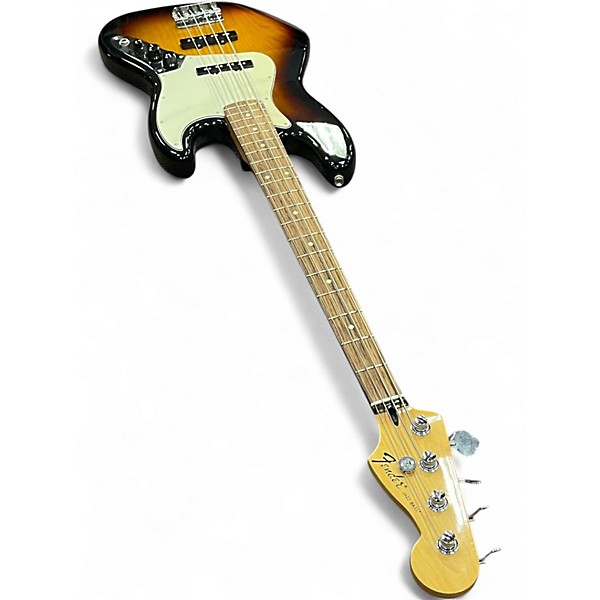 Used Fender Standard Jazz Bass Brown Sunburst Electric Bass Guitar