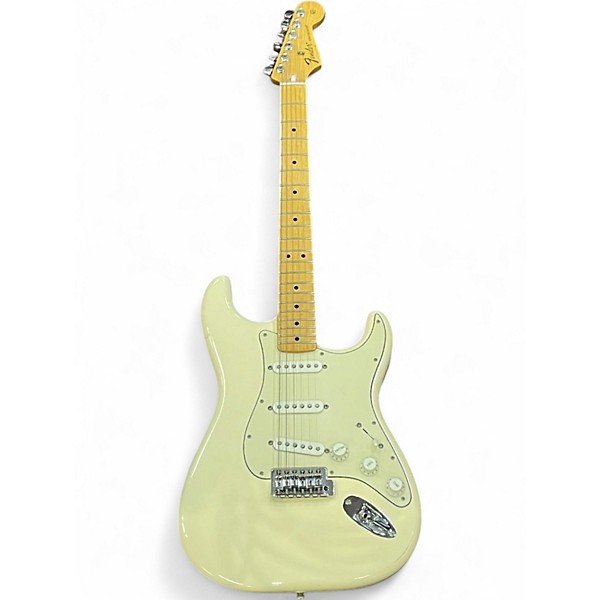 Used Fender Standard Stratocaster Arctic White Solid Body Electric Guitar