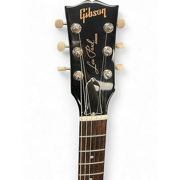 Used Gibson Les Paul Junior Double Cutaway Ebony Solid Body Electric Guitar