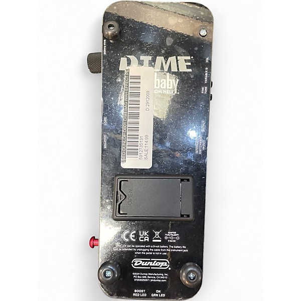 Used Dunlop DB01 Dimebag Wah Effect Pedal