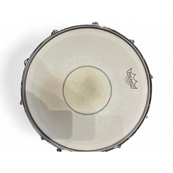 Used Pearl 6.5X14 Sensitone Maple Snare Natural Drum