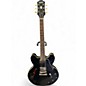 Used Epiphone ES335 Black Hollow Body Electric Guitar thumbnail
