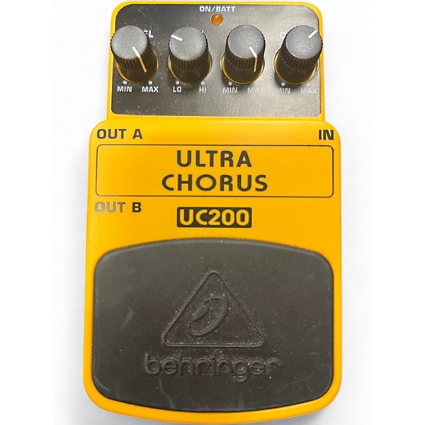 Used Behringer UC200 Stereo Chorus Effect Pedal