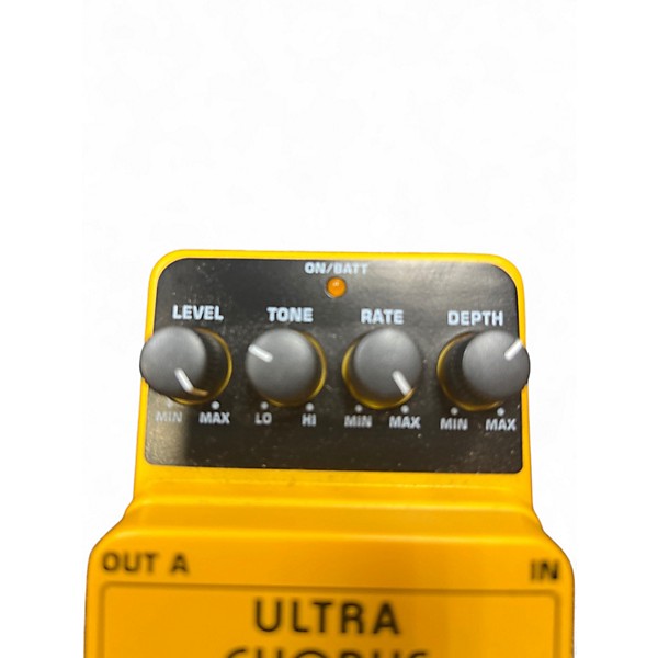 Used Behringer UC200 Stereo Chorus Effect Pedal