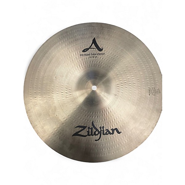 Used Zildjian 16in A Series Medium Thin Crash Cymbal