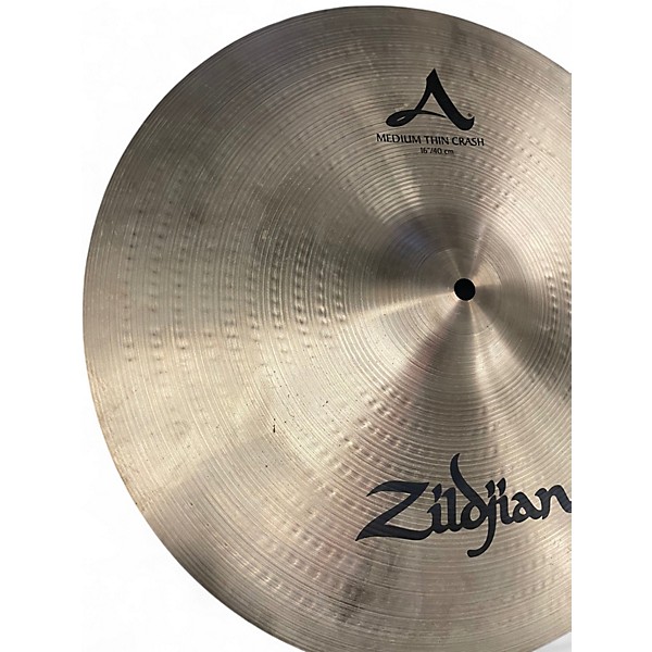 Used Zildjian 16in A Series Medium Thin Crash Cymbal