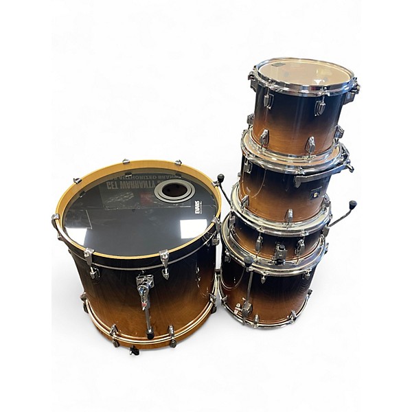 Used TAMA 5 Piece Superstar 2 Color Sunburst Drum Kit