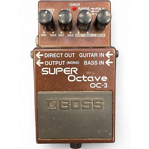 Used BOSS OC3 Super Octave Effect Pedal