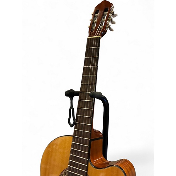 Used Lucero LC100CE Natural Classical Acoustic Electric Guitar