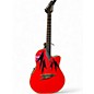 Used Ovation Thunderbolt TB-01 Red Acoustic Electric Guitar thumbnail