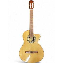 Used Lucero LC150SCE Natural Classical Acoustic Electric Guitar
