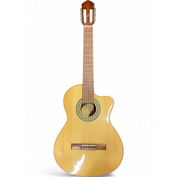 Used Lucero LC150SCE Natural Classical Acoustic Electric Guitar