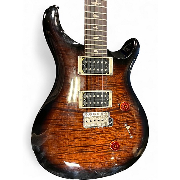 Used PRS SE Custom 24 Tobacco Burst Solid Body Electric Guitar