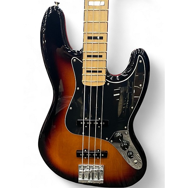 Used 2022 Fender Geddy Lee Signature Jazz Bass 2 Color Sunburst Electric Bass Guitar