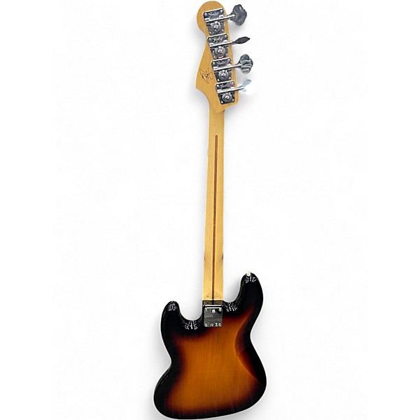Used 2022 Fender Geddy Lee Signature Jazz Bass 2 Color Sunburst Electric Bass Guitar