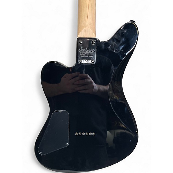 Used Jackson JS22 SURFCASTER BLACK Solid Body Electric Guitar