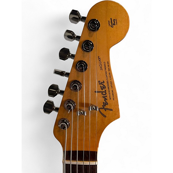 Used Fender Kurt Cobain Signature Jaguar 3 Color Sunburst Solid Body Electric Guitar