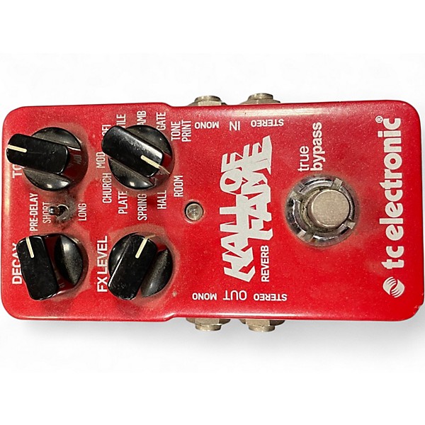 Used TC Electronic Hall Of Fame Reverb Effect Pedal