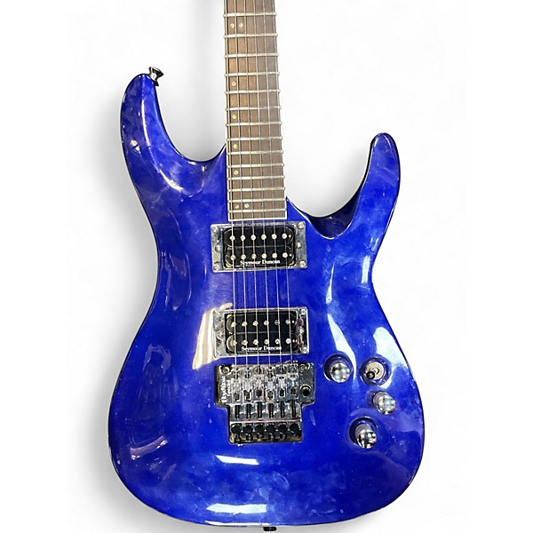 Used ESP LTD MH200 Blue Sapphire Solid Body Electric Guitar