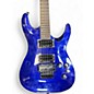 Used ESP LTD MH200 Blue Sapphire Solid Body Electric Guitar