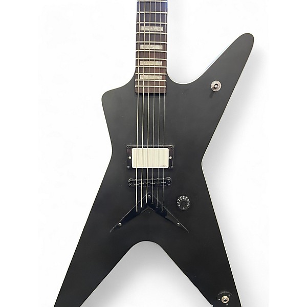 Used 2025 Dean MLX STATIC X XERO Black Solid Body Electric Guitar
