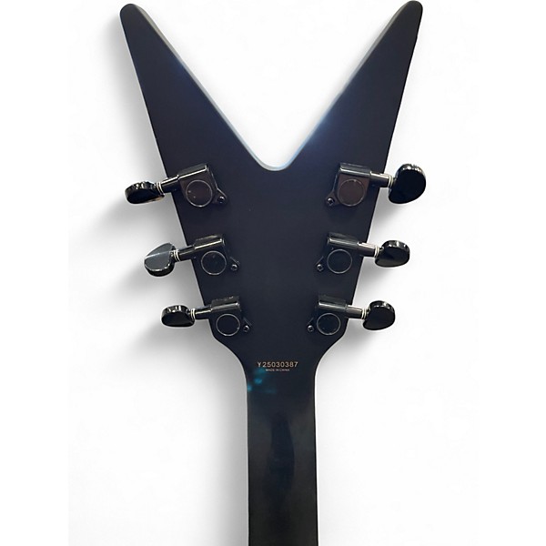 Used 2025 Dean MLX STATIC X XERO Black Solid Body Electric Guitar