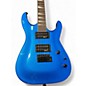 Used Jackson JS22 Dinky Blue Solid Body Electric Guitar
