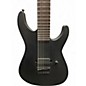 Used 2024 ESP LTD MH7 BLACK METAL Black Solid Body Electric Guitar