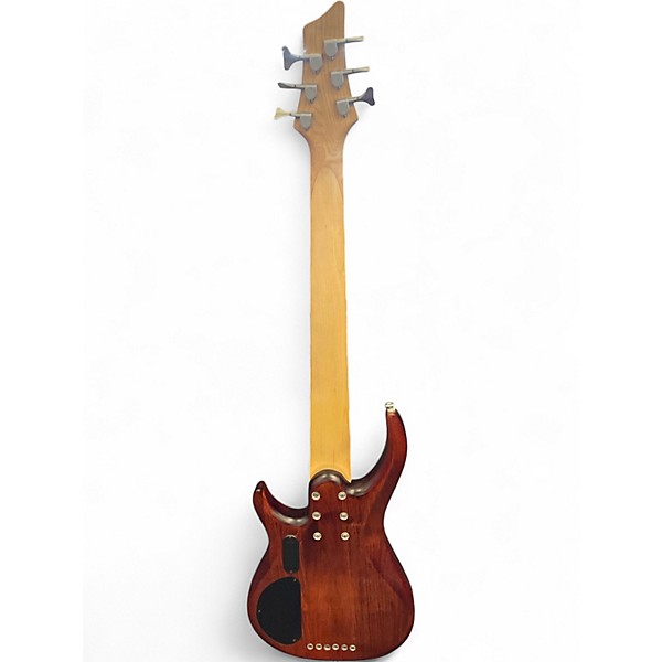 Used Rogue Ix406 Brown Electric Bass Guitar