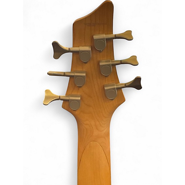 Used Rogue Ix406 Brown Electric Bass Guitar