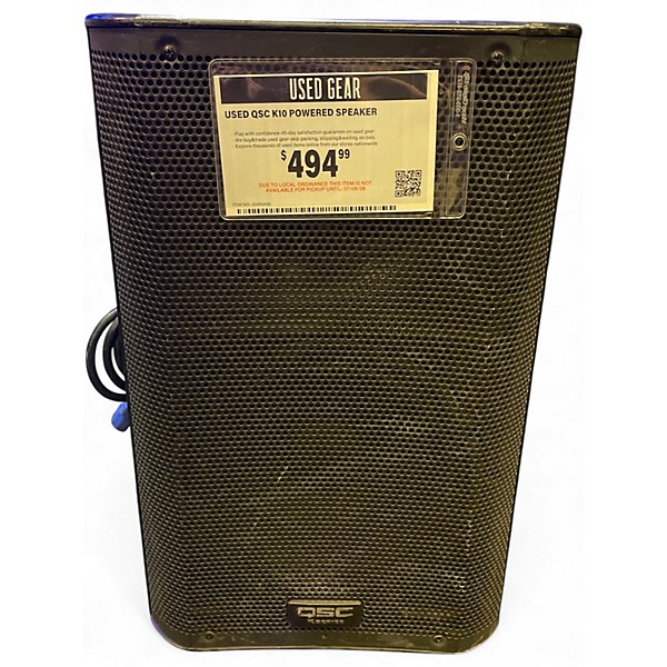 Used QSC K10 Powered Speaker