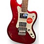 Used Squier Paranormal rascal bass Candy Apple Red Electric Bass Guitar