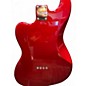Used Squier Paranormal rascal bass Candy Apple Red Electric Bass Guitar