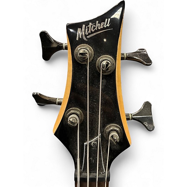Used Mitchell MB200 Black Electric Bass Guitar