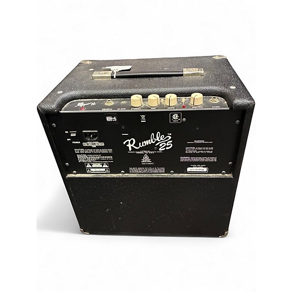 Used Fender Rumble 25 25W 1x10 Bass Combo Amp