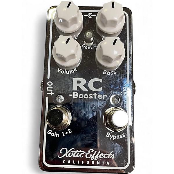 Used Xotic RC Booster Effect Pedal