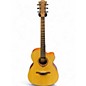 Used Lag Guitars Tramontane T70ACE Natural Acoustic Electric Guitar thumbnail