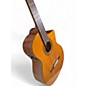 Used Washburn C64SCE Natural Classical Acoustic Electric Guitar